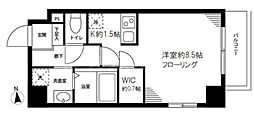 FLATSKT 1Kの間取図画像