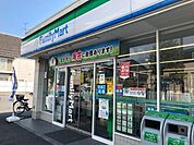 コンビニ ファミリーマート 市川大洲店　403ｍ