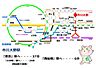 その他：武蔵野線【市川大野駅】路線図