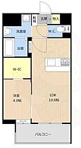 福岡県福岡市南区野間１丁目（賃貸マンション1LDK・6階・37.83㎡） その2