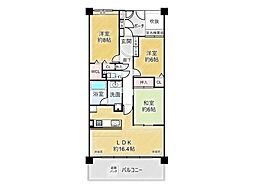 間取図画像 3LDK