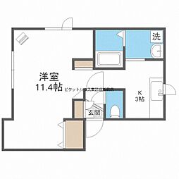 🉐敷金礼金0円！🉐札幌市営南北線 北３４条駅 徒歩5分