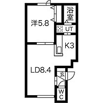 マイプレール  ｜ 北海道札幌市北区北二十八条西4丁目（賃貸アパート1LDK・1階・36.85㎡） その2