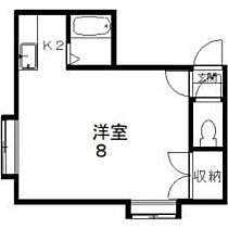 テリオス  ｜ 北海道札幌市北区北二十九条西7丁目（賃貸アパート1K・2階・20.80㎡） その2