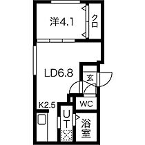 La Felice 北30条(ラ・フェリーチェ)  ｜ 北海道札幌市北区北三十条西4丁目（賃貸マンション1LDK・4階・30.67㎡） その2