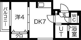 RAFFINE N20WEST  ｜ 北海道札幌市北区北二十条西4丁目（賃貸マンション1DK・4階・27.14㎡） その2