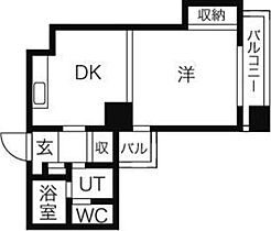 プロシード環状通東  ｜ 北海道札幌市東区北十六条東15丁目（賃貸マンション1DK・4階・29.14㎡） その2