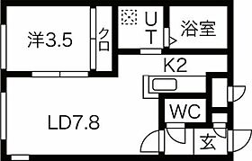 ru-bi-5(ルービーファイブ)  ｜ 北海道札幌市北区北二十条西6丁目1-1（賃貸マンション1LDK・2階・30.80㎡） その2