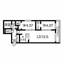 sol flor(ソルフロー)  ｜ 北海道札幌市北区北三十六条西8丁目（賃貸マンション2LDK・4階・55.11㎡） その2