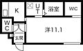 エバーグリーン光星2階4.2万円