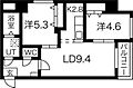 プレイオーネN258階9.0万円