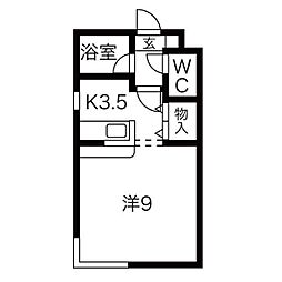 ビッグバーンズマンションN32 3階