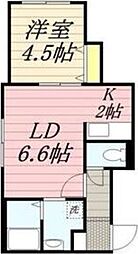 エステート北19 4階/-