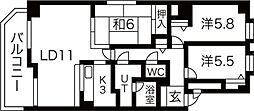 ゆとり31 3LDKの間取図画像