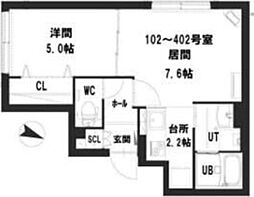グランメール　RA・N23 3階/-
