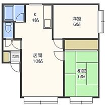 沼田第1マンション  ｜ 北海道札幌市東区東苗穂四条1丁目（賃貸アパート2LDK・2階・49.50㎡） その2