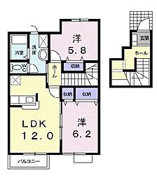 優優コート I 2階