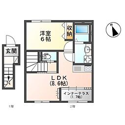 桜ヶ丘I・35 2階