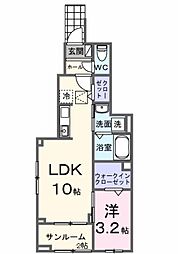 カントリーレイクIII 1階