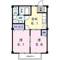 レジデンスオリーブY 1階/-
