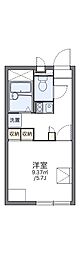 レオパレスエストアベニュー 1Kの間取図画像