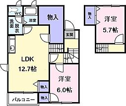アルファ スィートB 2階