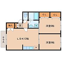 ブーケ・ド・ツルマキE  ｜ 宮城県仙台市宮城野区鶴巻 1丁目8-29（賃貸アパート2LDK・1階・52.99㎡） その2