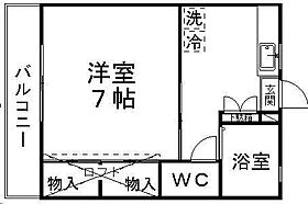 サンライズ21  ｜ 宮城県仙台市宮城野区新田 3丁目4番7号（賃貸アパート1K・2階・24.80㎡） その2