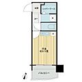朝日プラザ立町3階5.8万円
