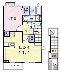 メゾン かつまた 北棟 2階