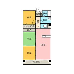 PancPnoche 3LDKの間取図画像