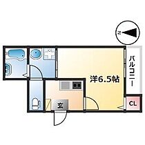 愛知県名古屋市西区城北町３丁目（賃貸アパート1K・2階・23.08㎡） その2