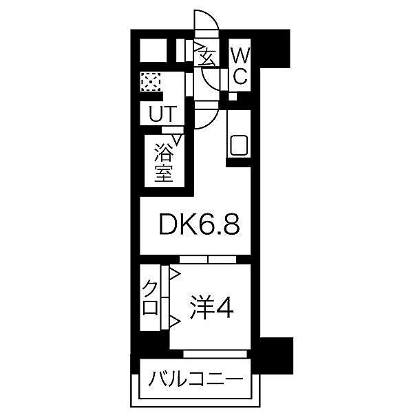 愛知県名古屋市中区丸の内３丁目(賃貸マンション1DK・6階・29.70㎡)の写真 その2