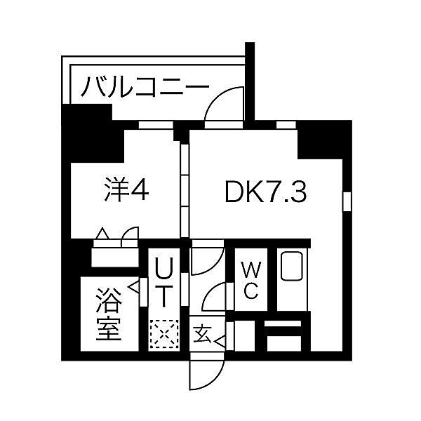 愛知県名古屋市中区丸の内３丁目(賃貸マンション1DK・5階・29.10㎡)の写真 その2