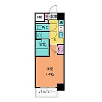 愛知県名古屋市中区丸の内２丁目（賃貸マンション1K・14階・25.12㎡） その2