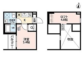 愛知県名古屋市守山区小幡南２丁目（賃貸アパート1K・2階・19.66㎡） その2