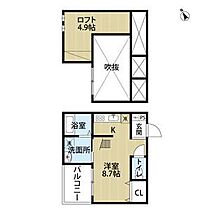 愛知県名古屋市西区市場木町（賃貸アパート1K・2階・21.41㎡） その2