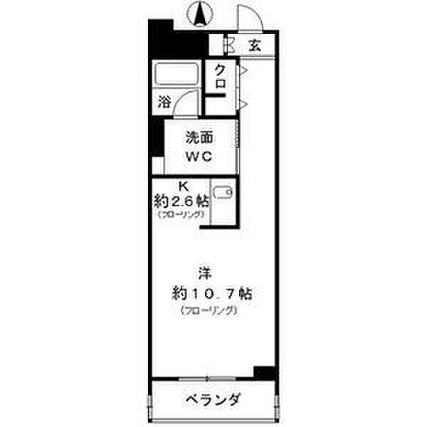 愛知県名古屋市東区東桜２丁目(賃貸マンション1R・5階・41.08㎡)の写真 その2