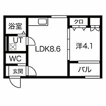 愛知県名古屋市西区稲生町３丁目（賃貸アパート1LDK・3階・30.27㎡） その2