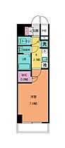 愛知県名古屋市北区清水３丁目（賃貸マンション1K・8階・25.36㎡） その2