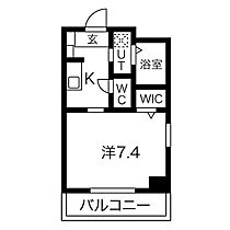 愛知県名古屋市中区新栄３丁目（賃貸マンション1K・6階・25.50㎡） その2