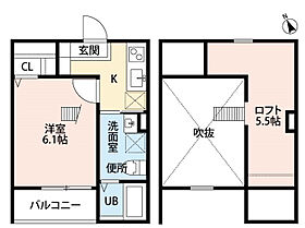 愛知県名古屋市西区庄内通５丁目（賃貸アパート1K・2階・22.50㎡） その2