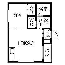 愛知県名古屋市北区生駒町３丁目（賃貸アパート1LDK・3階・31.40㎡） その2