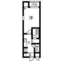 愛知県名古屋市西区貴生町（賃貸アパート1K・1階・25.03㎡） その2