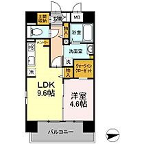 愛知県名古屋市東区東桜２丁目（賃貸マンション1LDK・6階・42.15㎡） その2