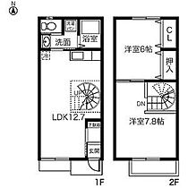 愛知県名古屋市守山区百合が丘（賃貸アパート2LDK・2階・59.62㎡） その2