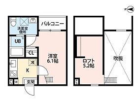 愛知県名古屋市西区笠取町２丁目（賃貸アパート1K・2階・20.72㎡） その2