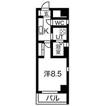 愛知県名古屋市北区平安２丁目（賃貸マンション1K・3階・28.00㎡） その2