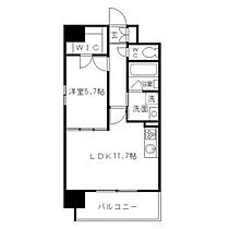 愛知県名古屋市北区上飯田西町３丁目（賃貸マンション1LDK・5階・44.56㎡） その2