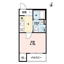 愛知県名古屋市北区辻町２丁目（賃貸アパート1K・3階・22.16㎡） その2